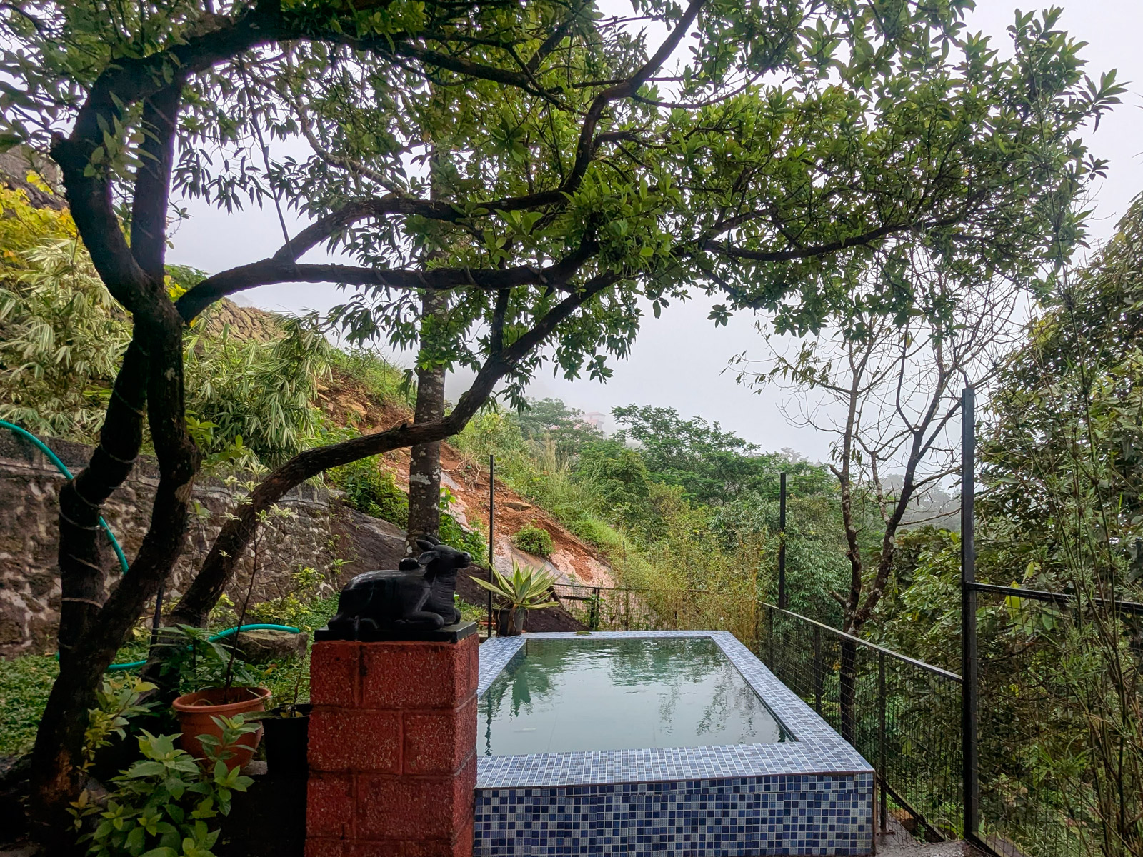 Swimming Pool at night time